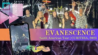 Evanescence no Brasil  Tour 2023  Curitiba [upl. by Eyanaj]