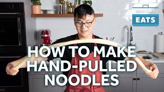 How to Pull Off Thin HandPulled Lamian Noodles  Serious Eats [upl. by Corey]