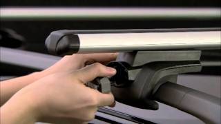 Thule voetenset rapid system railing 757 dakdragers montage handleiding [upl. by Werdnaed]