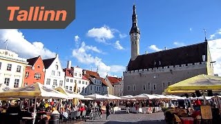 Tallinn Estonia  HD Video Tour of the City [upl. by Alfeus]