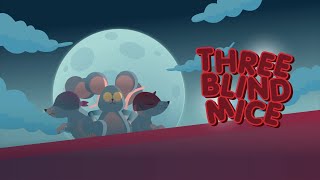 Three Blind Mice • Nursery Rhymes Song with Lyrics • Cartoon Kids Songs [upl. by Ettenig203]