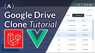 Code a Google Drive Clone using Laravel and Vuejs – Complete Course [upl. by Croix]