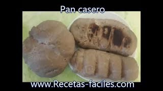 Receta pan con levadura [upl. by Eiramlirpa]