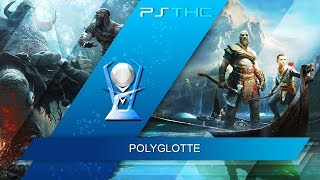 God of War  Trilingual Trophy Guide  Trophée Polyglotte [upl. by Enilekcaj]