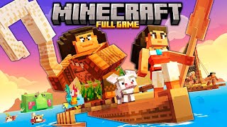 Minecraft Moana 2 DLC  Full Gameplay Playthrough Full Game [upl. by Hbaruas]