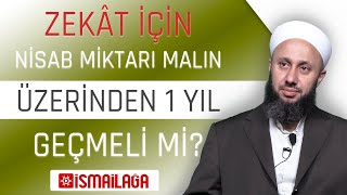 Zekâtta Nisâb Miktarının Üzerinden Bir Yıl Geçmesi Şart mıdır [upl. by Allimaj808]