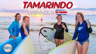 Tamarindo Costa Rica Travel Guide  Surfing Sunsets amp So Much More  90 Countries With 3 Kids [upl. by Kcirred]