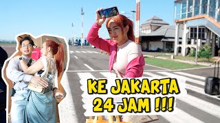 SUPER SAT SET KE JAKARTA CUMA 24 JAM BERDUA AJA [upl. by Airbma]