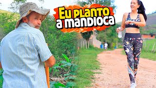 Comigo é assim eu planto a mandioca mesmo [upl. by Wheeler]