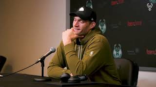 Brook Lopez Postgame Media Availability  111324 [upl. by Ethbinium]