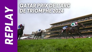 QATAR PRIX DE LARC DE TRIOMPHE 2024  BLUESTOCKING SACRÉE [upl. by Forlini]