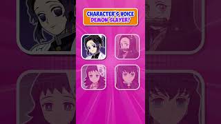 Guess The Demon Slayer By VOICE [upl. by Willette]