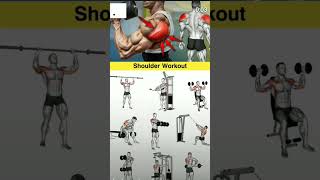 Best 9 exercise for shoulder workout at jym 🤯😱 shoulder workout shoulderworkout shoulder [upl. by Lear186]