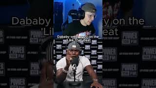 DaBaby Freestyles on Like That Beat HE WENT CRAZY dababy freestyle reaction [upl. by Laughlin]