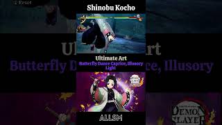 Shinobu Kocho Butterfly Dance Caprice Illusory Light Kimetsu no Yaiba The Hinokami Chronicles [upl. by Ahsenet]