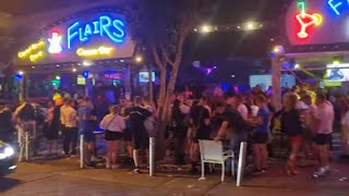 PAPHOS Nightlife 1130pm in CYPRUS [upl. by Ydisac290]