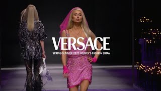 Versace SpringSummer 2023 Women’s  Fashion Show  Versace [upl. by Nisaj]