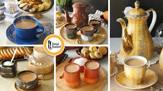 Chai 5 ways Tea Recipes Recipes By Food Fusion [upl. by Amat]