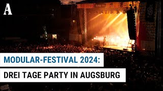 ModularFestival 2024 Tausende Menschen feiern auf dem GaswerkAreal [upl. by Gladis]