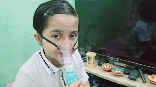 Nebulization in Childerns  Nebulizer details  How to use Nebulizer rasamempire ytshortsvideo [upl. by Can]