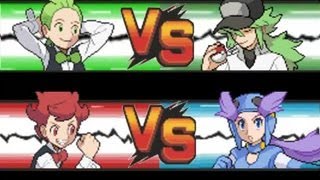 Pokemon Chili amp Cilan VS Winona amp N [upl. by Silvers]