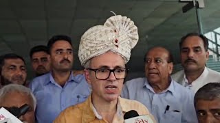 Omar appeals ECI to issue schedule for Assembly elections in JampK [upl. by Annahsar]