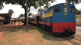 Um lindo passeio de trem entre Jaguariúna e Campinas com uma surpresa [upl. by Neret]