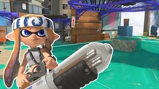 Can BPN hold large zones  Splatoon 3 Ballpoint Splatling Nouveau Gameplay [upl. by Irreg]