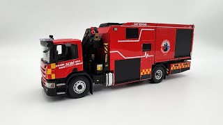 Diecast Scania DART Rescue Vehicle • 143 Scale [upl. by Meares]