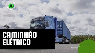 Volvo testa caminhão elétrico que promete 1000 km de autonomia [upl. by Noj]