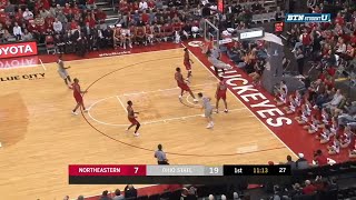 Keita BatesDiop Monster Slam vs Northeastern [upl. by Keyes]