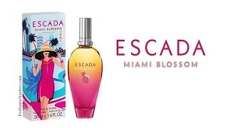 Escada Miami Blossom New Perfume [upl. by Sirc]