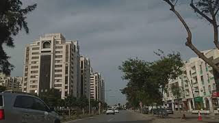 Driving in Algiers  From El Harrach to Bab Ezzouar [upl. by Marnia]