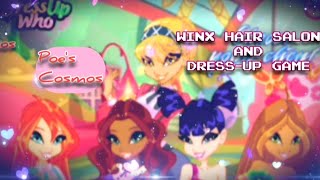 Winx Club Hair Salon and Dress Up Game Starsue amp DressUpWho  Poes Cosmos [upl. by Asikal]