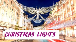 Christmas lights at Regent Street London 2024  Hussain’s Punjabi World [upl. by Brandt]