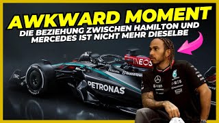 FÜHLT SICH HAMILTON SCHON UNBEHAGLICH INNERHALB VON MERCEDES FORMEL 1 [upl. by Kcirdnekal]