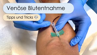 Blutentnahme Mit 19 Tipps amp Tricks zum Erfolg [upl. by Dranik]