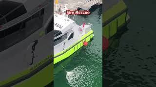 Fire Rescue Boat ytshorts shortsfeed shorts viral [upl. by Ahsienahs]