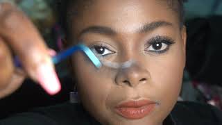 Ardell professional  Eye lash tutorial  ardell professional natural lashes [upl. by Sabelle]