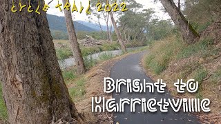 Bright to Harrietville Cycle Trail [upl. by Neerahs359]