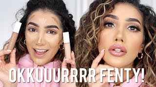 FULL FACE FENTY BEAUTY TUTORIAL  AnchalMUA [upl. by Navillus]