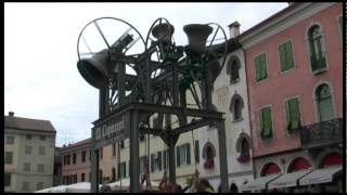 English Bell Ringers in Cividale Part of a 120 of Grandsire Doubles [upl. by Clynes]