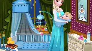 Disney Frozen Elsa Game MoviesElsa Baby Care Video PlayGreat Baby Games [upl. by Ainer]