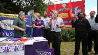 Whipps Cross Hospital protest [upl. by Danieu907]