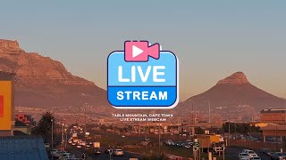 Cape Town Table Mountain to Lions Head Live Stream Webcam [upl. by Perkoff]