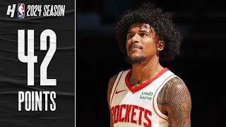 Jalen Green SHOWTIME in DC 🔥 42 POINTS vs Wizards 🔥 FULL Highlights [upl. by Amian951]