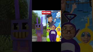 Original vs Animation  Tinky Winky Dipsi Lala Asep minecraft comedy [upl. by Mortimer]