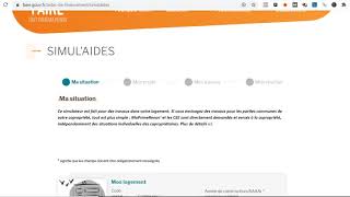 Comment faire votre simulation daides via fairegouvfr à la rénovation énergétique [upl. by Eatnohs]