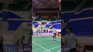 AERIL ZAFREL amp IMRAN AQIL ADA PERLAWANAN BADMINTON DI BRUNEI [upl. by Emelda954]