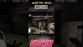 door escape from granny housetrending shorts foryou gaming viral subscribe [upl. by Nonnah]